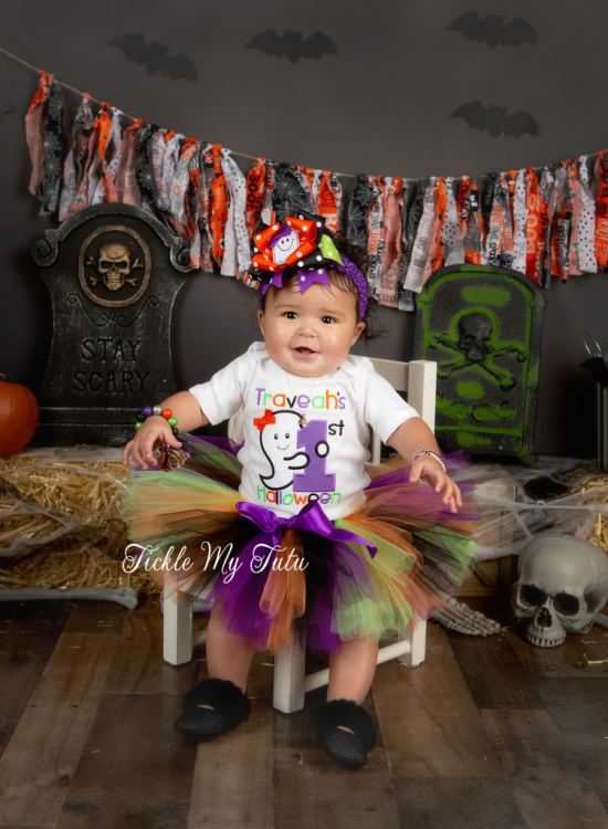 My First Halloween Tutu Outfit (Traveah)