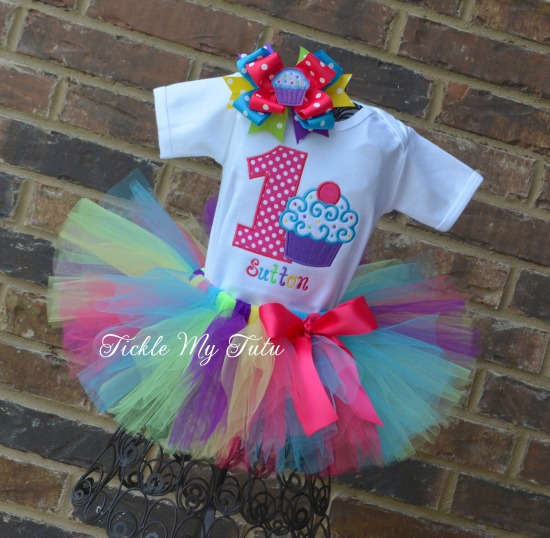 Custom Order for Kimberly-Cupcake Bodysuit and Bloomers
