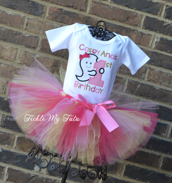 Ghost Birthday Tutu Outfit