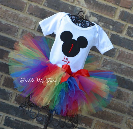 Mickey Mouse Clubhouse Birthday Tutu Outfit
